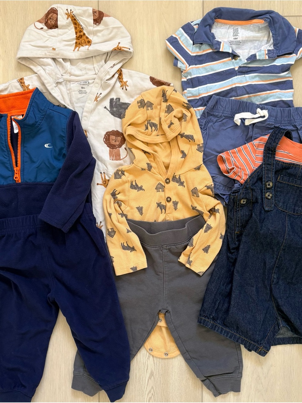 Carter’s Mixed Baby Boy Outfit Bundle